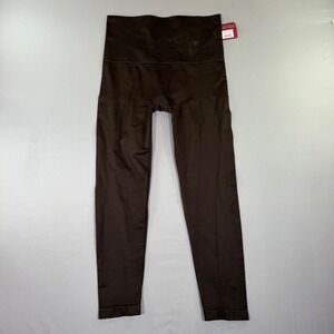 Anti Everyday Solutions Seamless Leggings XL Chocolate Brown Fall Layering ew